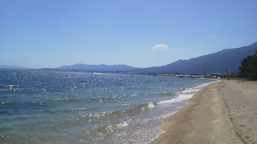 びわ湖の水辺(宮ヶ浜・近江舞子・マキノサニービーチの各水泳場にて:夏の風景)_e0360778_22002331.jpg