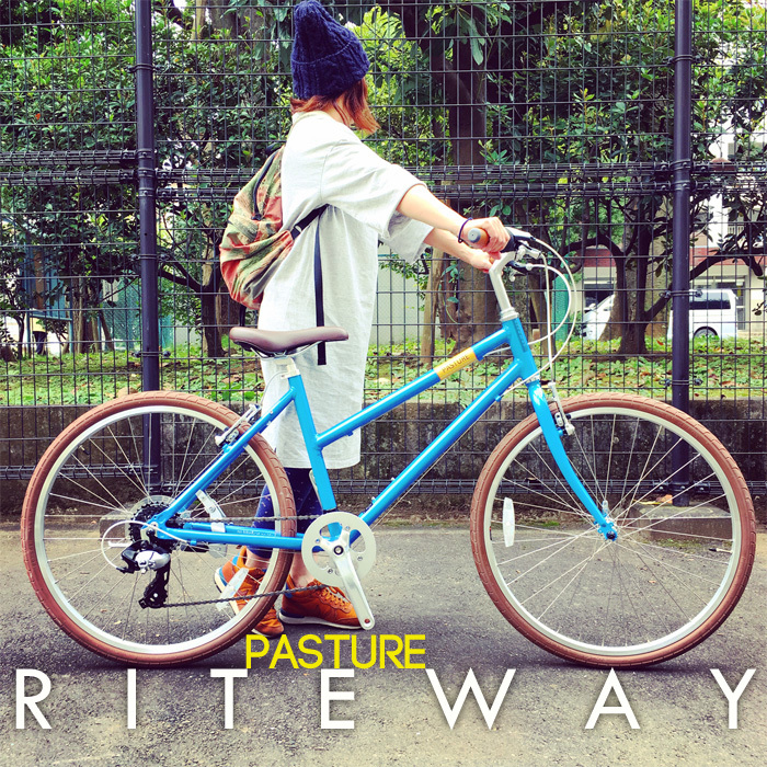2017RITEWAY 『PASTURE』ライトウェイ パスチャー シェファードシティ クロスバイク 自転車女子 おしゃれ自転車_b0212032_18104371.jpg