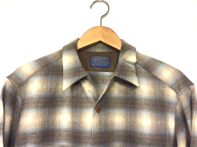 「 PENDLETON WOOL SHIRT 」_c0078333_02550550.jpg