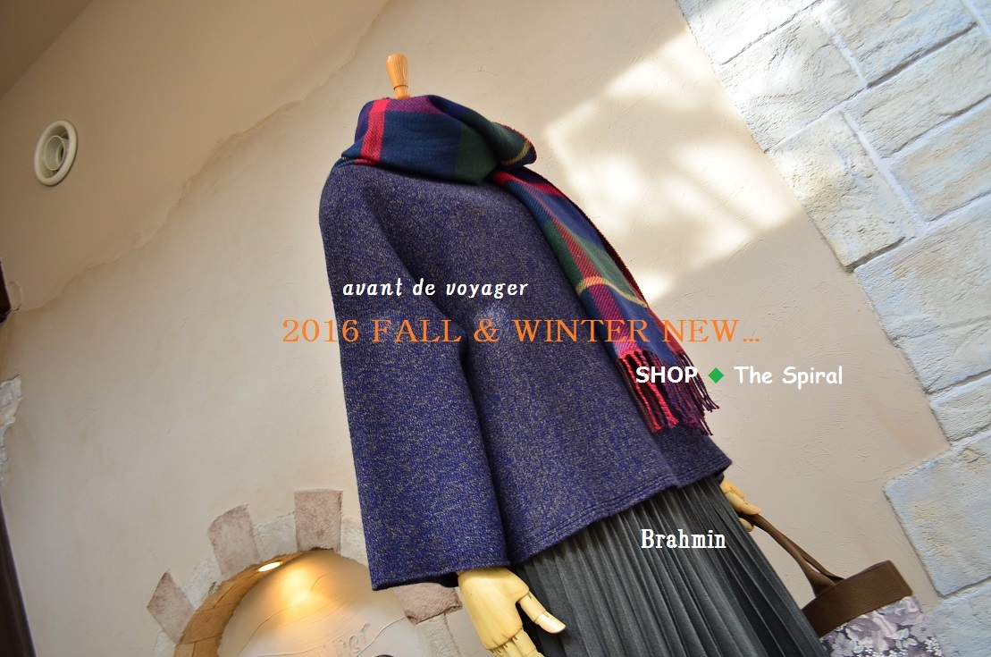 ”New Arrival!!・・・2016 Ｆａｌｌ ＆ Ｗｉｎｔｅｒ...11/13sun\"_d0153941_15014143.jpg