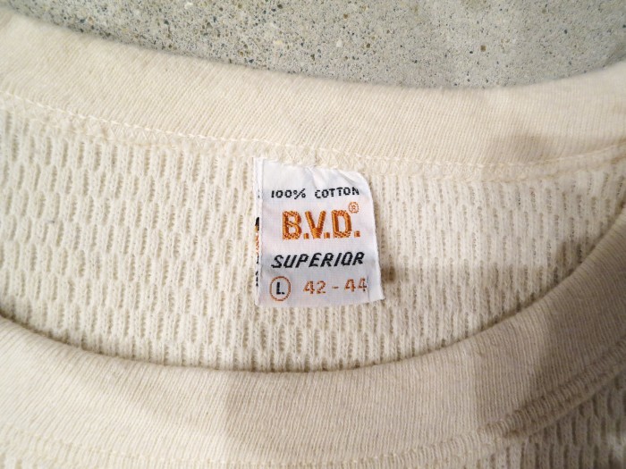 ~60\'s　B.V.D.　THERMAL_e0187362_17172724.jpg