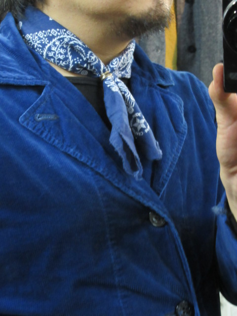 Vintage Scalf と、Indigo SOX etc..._d0152280_7282354.jpg