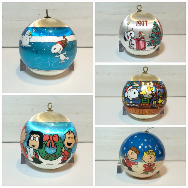 スヌーピー クリスマスオーナメント ビンテージ : Ririe リリィ