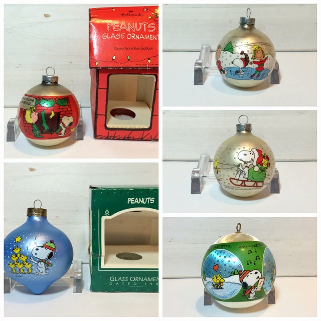 スヌーピー クリスマスオーナメント ビンテージ : Ririe リリィ