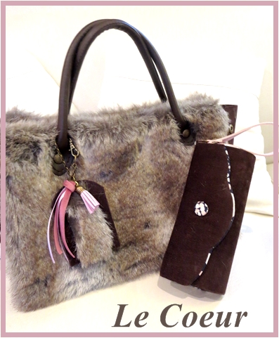 自宅レッスン シャルニエの箱 ファーBAG×2_f0305451_16343833.jpg