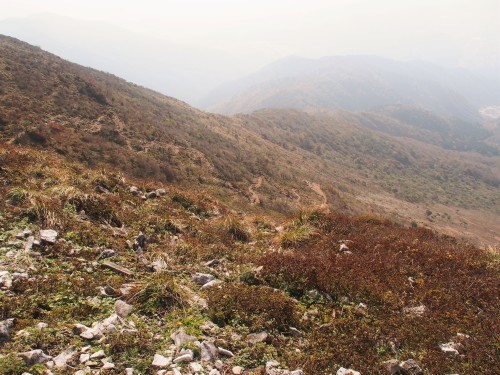 能郷白山・伊吹山　秋の旅行登山 ②　　2016.11.４～６_b0335256_21270771.jpg