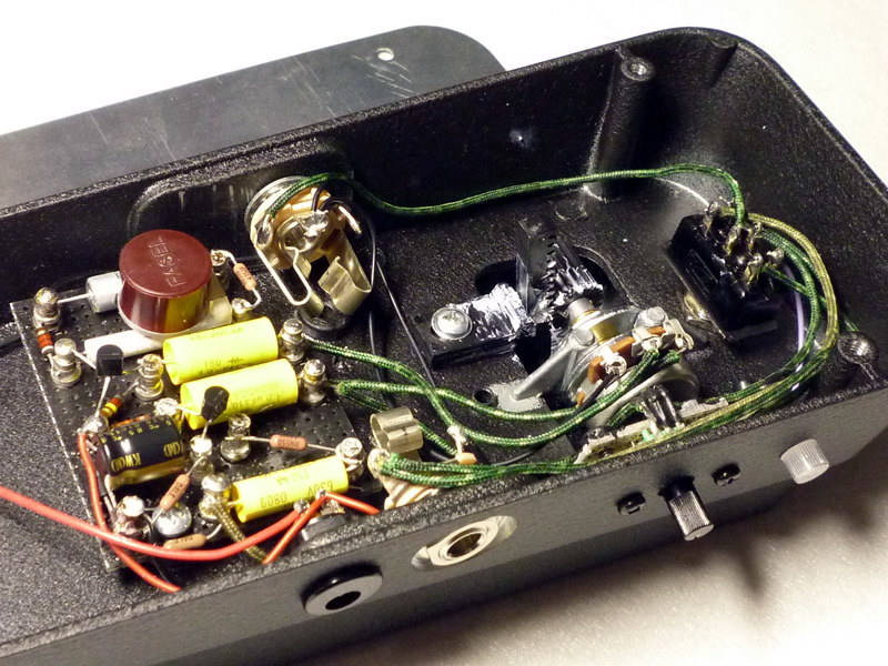 E.W.S GCB95 MOD Point to Point 配線 E.W.S GCB95 MOD Point to Point 配線（E.W.S. Cry Baby Wah MOD