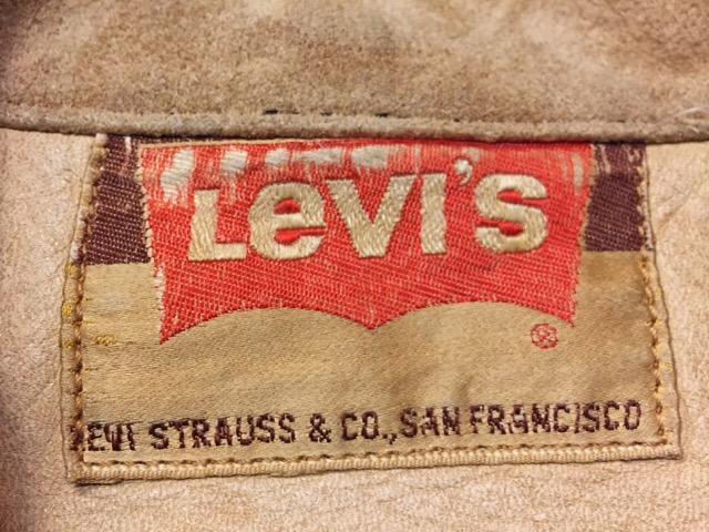 11月16日(水)大阪店ヴィンテージ&スーペリア入荷!!#3 MIX編!!Levi\'s \"E\" SuedeTrucker!!(大阪アメ村店)_c0078587_125839.jpg