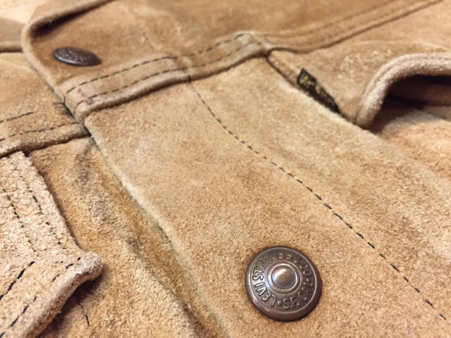 11月16日(水)大阪店ヴィンテージ&スーペリア入荷!!#3 MIX編!!Levi\'s \"E\" SuedeTrucker!!(大阪アメ村店)_c0078587_12585653.jpg
