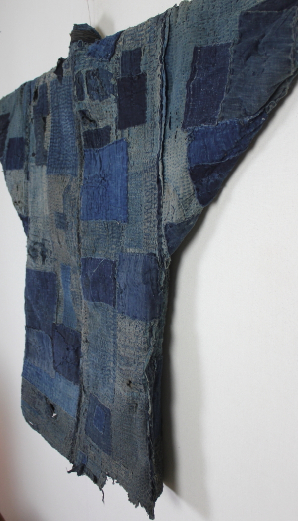 古布 木綿 刺し子 襤褸2 Japanese Antique Textile Boro : 京都