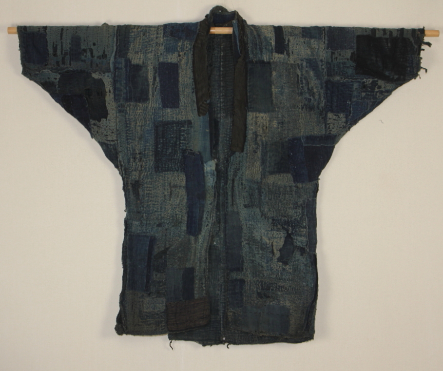 古布 木綿 刺し子 襤褸2 Japanese Antique Textile Boro : 京都 古布 木綿 刺し子 襤褸2 Japanese Antique Textile Boro : 京都