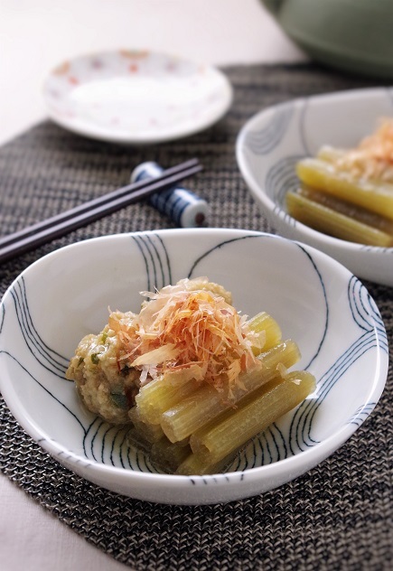 軟骨入り鶏団子とふきの煮物_f0168317_20404766.jpg