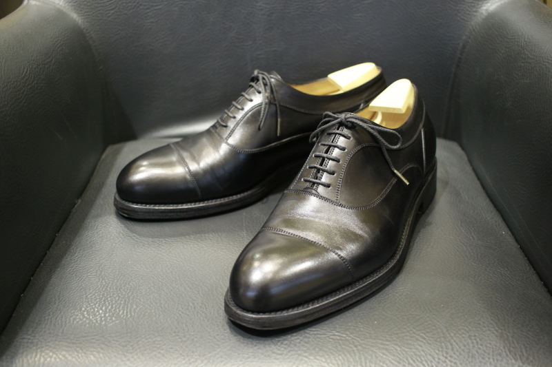J.M.WESTON 330 ストレートチップのお手入れ : シューケアマイ J.M.WESTON 330 ストレートチップのお手入れ : シューケアマイ