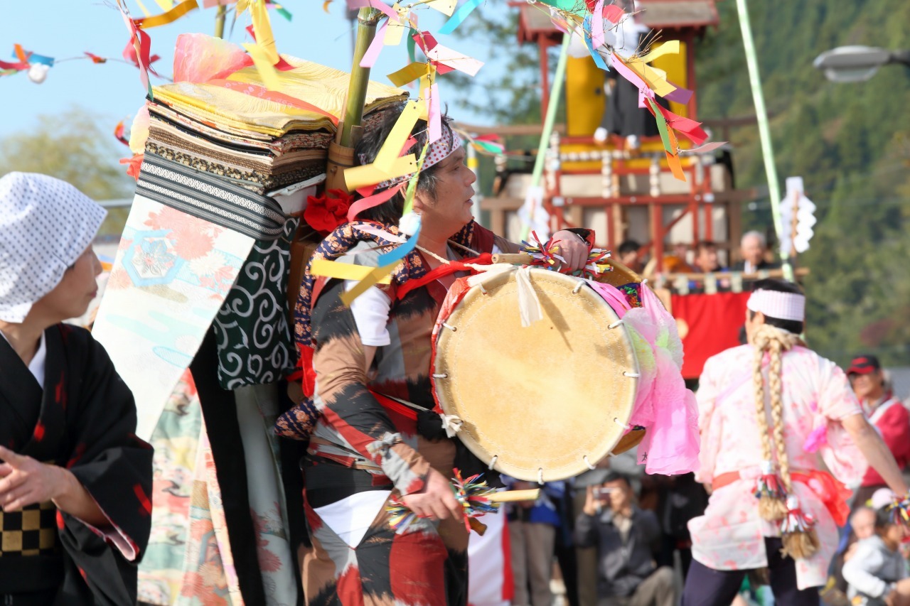日本の祭りinながはま 「金居原の太鼓踊り」_c0196076_00360419.jpg