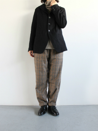 GRANDMA MAMA DAUGHTER WOOL RANCH PANTS / GLEN CHECK_b0139281_1711678.jpg