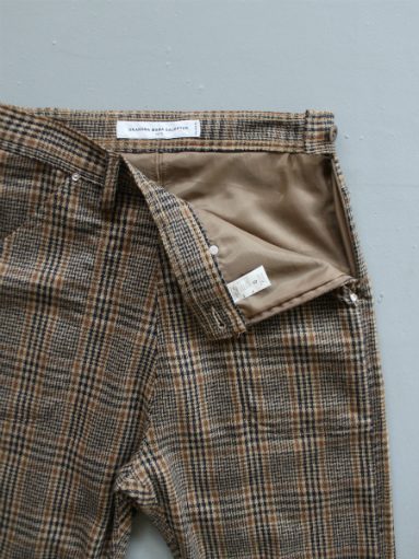 GRANDMA MAMA DAUGHTER WOOL RANCH PANTS / GLEN CHECK_b0139281_1732069.jpg
