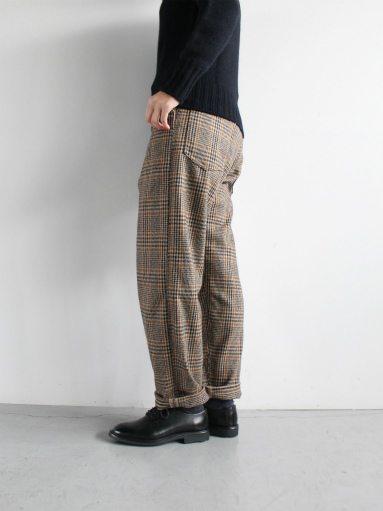 GRANDMA MAMA DAUGHTER WOOL RANCH PANTS / GLEN CHECK_b0139281_1733210.jpg