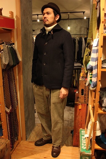 フランス生まれのVincent et Mireille \"ROUND COLLAR JACKET\" ご紹介_f0191324_09164009.jpg