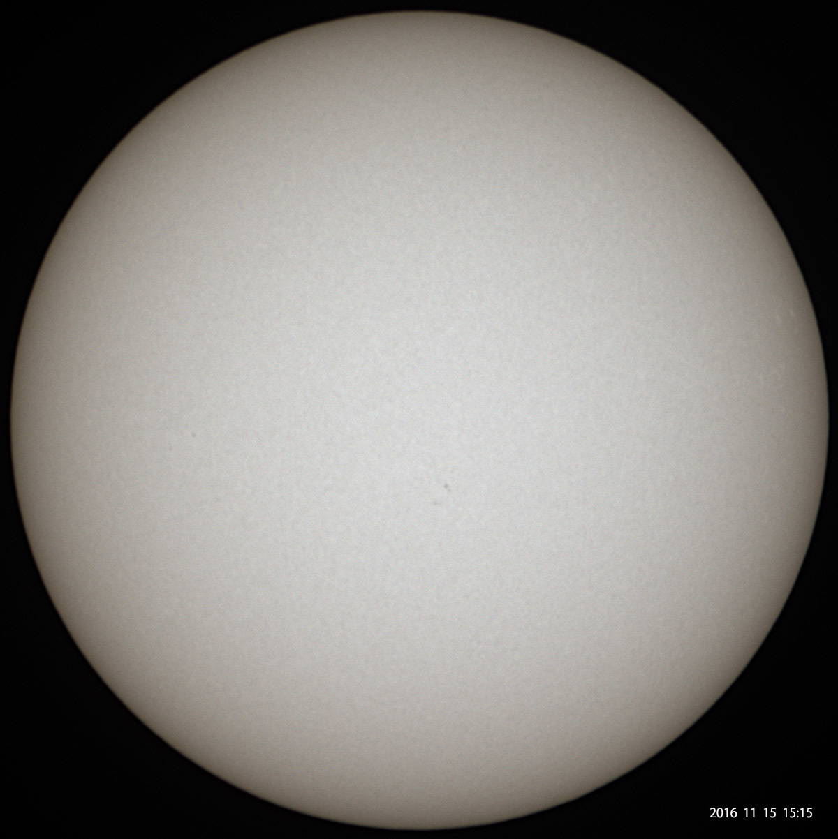 11月15日の太陽_e0174091_06121116.jpg