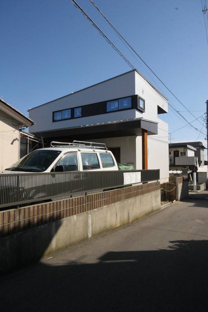 足場解体 坂井砂山の家_b0349892_06171785.jpg