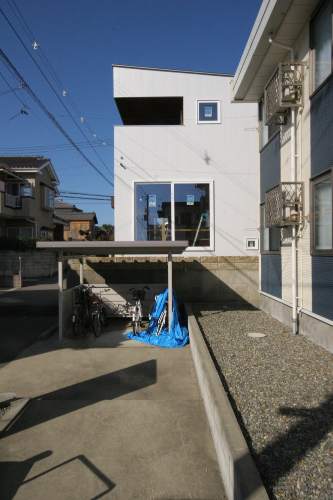 足場解体 坂井砂山の家_b0349892_06171968.jpg
