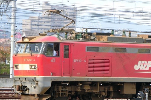 鉄道写真、東海道本線岸辺駅にて・・・・レッドサンダー、EF65の写真撮影_d0181492_23251489.jpg