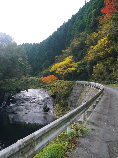 株式会社旬援隊　秋色の景色2016　今年は熊本地震により菊池渓谷に行けません！県道45号線通行止め_a0254656_17554917.jpg