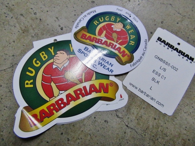 大人の為の絶対的定番:BARBARIAN ・・・ LAGER SHIRTS (限定ALL BLACK)!★!_d0152280_2065541.jpg