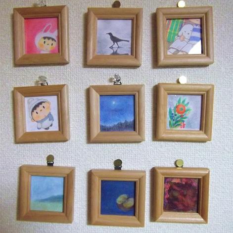 小さい絵できた 日々のことなど