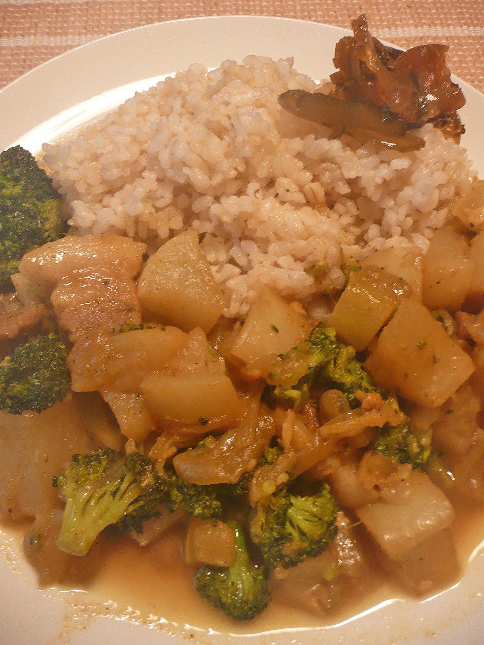 大根と豚肉のカレー_b0014003_1342527.jpg