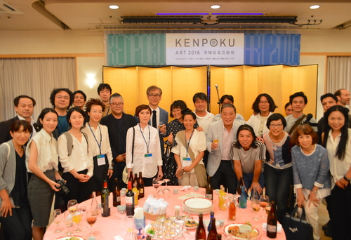 9/16 KENPOKU ART 2016 OPENING! 茨城県北芸術祭開幕。_a0216706_1431184.jpg