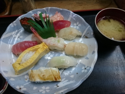 11/18夜勤明け 市場寿司たか 名物にぎり¥1,000@八王子卸売センター_b0042308_20274085.jpg