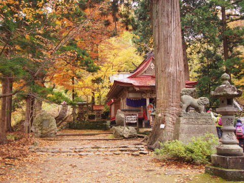 中野もみじ山トレッキング（黒石市）*2016.11.06_b0147224_13265977.jpg