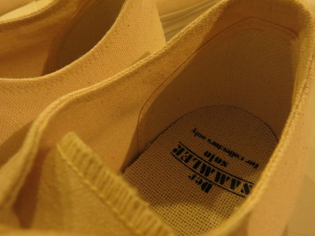 \"Der SAMMLER solo × TheThreeRobbers ARMY GYM SHOES - ORDER\"ってこんなこと。_c0140560_924813.jpg