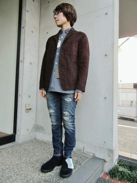 INNER・3連発目 ･･･ WORK Chambray SHIRTS　By SOUND MAN_d0152280_175649.jpg