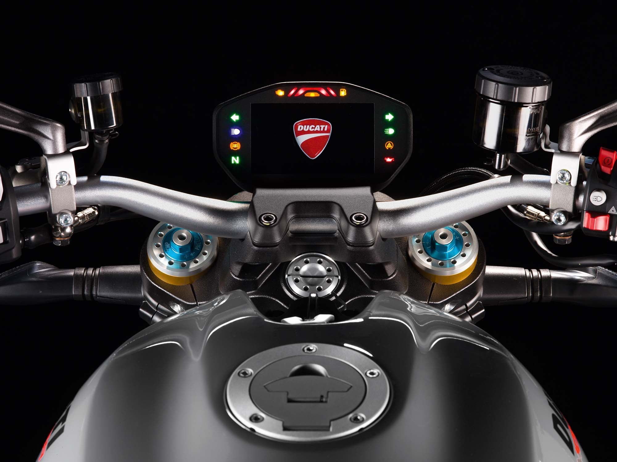 確認用 デジタルメーター表示 ドゥカティ 848 2008-2013 モンスター 1200 / S