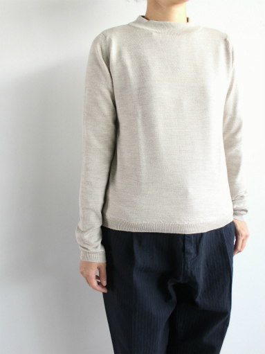 JOHN SMEDLEY RENATA - 24G SWEATER MOCK TURTLE NECK_b0139281_11175491.jpg