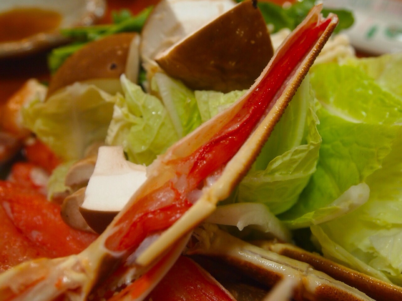 かにを食べる①_a0258686_2136218.jpg