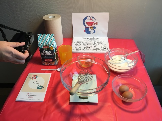 どら焼き教室 DORAYAKI \"DUPARC Contemporary Suites & Scuola di cucina il Melograno\"_b0246303_03034017.jpg
