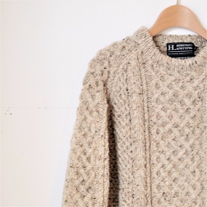 【 W\'s & M\'s 】H.ROBINSON KNITTING  |  Hand Knit Cable P/O_a0214716_17072422.jpg