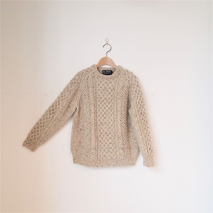 【 W\'s & M\'s 】H.ROBINSON KNITTING  |  Hand Knit Cable P/O_a0214716_17072480.jpg