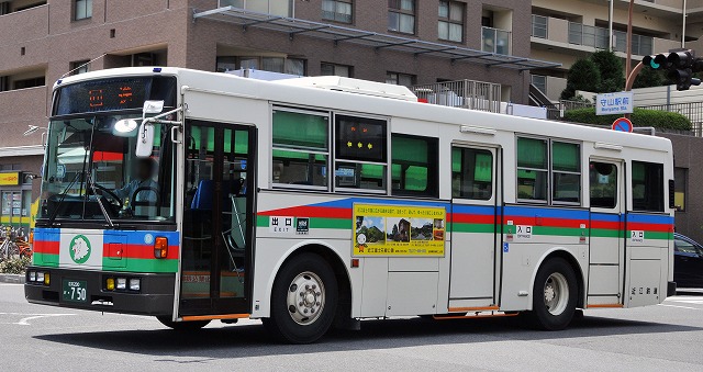 近江鉄道～富士重工7E/日産ディーゼル（3扉車） : 撮影劇場