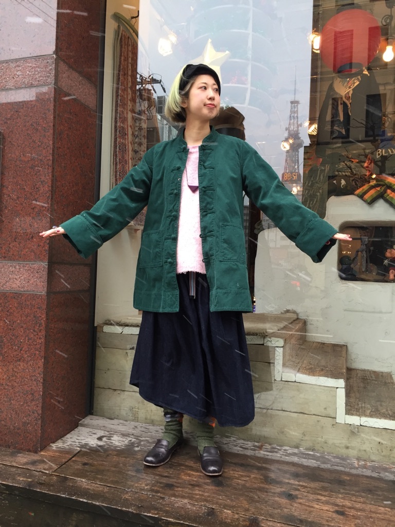 14welコーデュロイカンフージャケット Sapporo Staff Blog