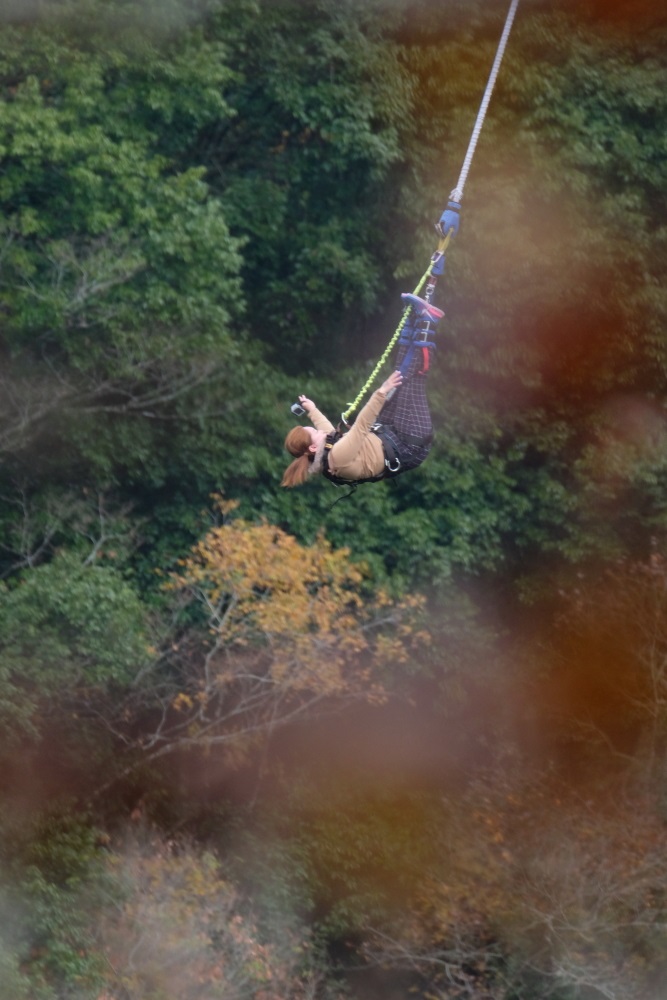 霧の竜神大吊橋　＜２＞　バンジージャンプ　２０１６・１１・２０_e0143883_5424818.jpg