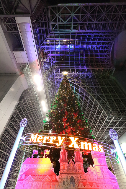 京都駅ビル クリスマスイルミネーション2016_b0169330_1525485.jpg