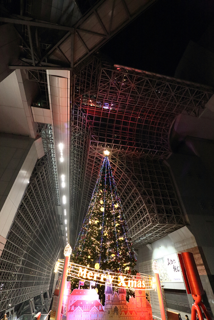 京都駅ビル クリスマスイルミネーション2016_b0169330_15273044.jpg