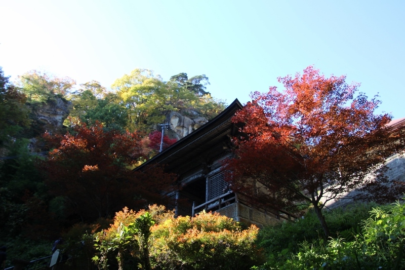 四寺廻廊の紅葉　立石寺／仁王門　＠山形県_f0048546_10265826.jpg