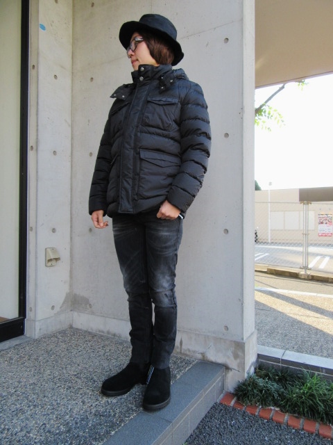 add ･･･ DOWN JACKET (着脱HOODED・NEW)！★！_d0152280_8171514.jpg