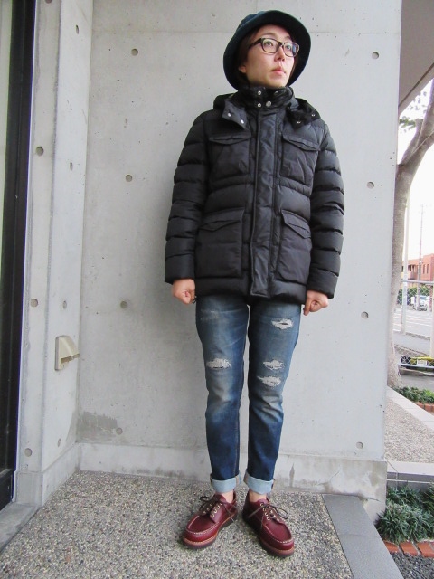 add ・・・ DOWN JACKET (着脱HOODED・NEW)!★!_d0152280_8194059.jpg