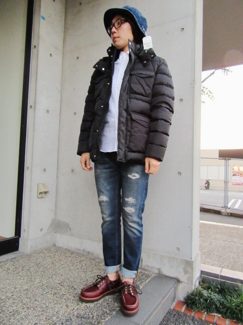 add ・・・ DOWN JACKET (着脱HOODED・NEW)!★!_d0152280_819475.jpg